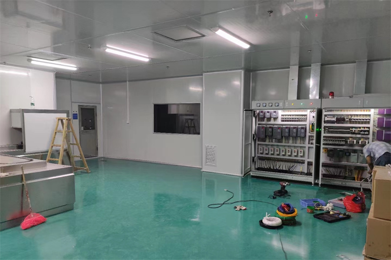 地軌線安裝現(xiàn)場